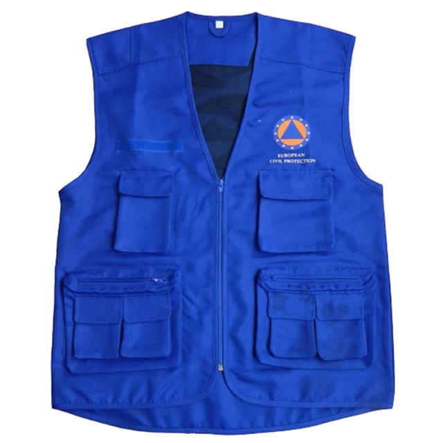 Outdoor Waistcoat Multi Pocket Functional climbing shooting Tool fisherman Journalist Photography Men Cargo Work vest