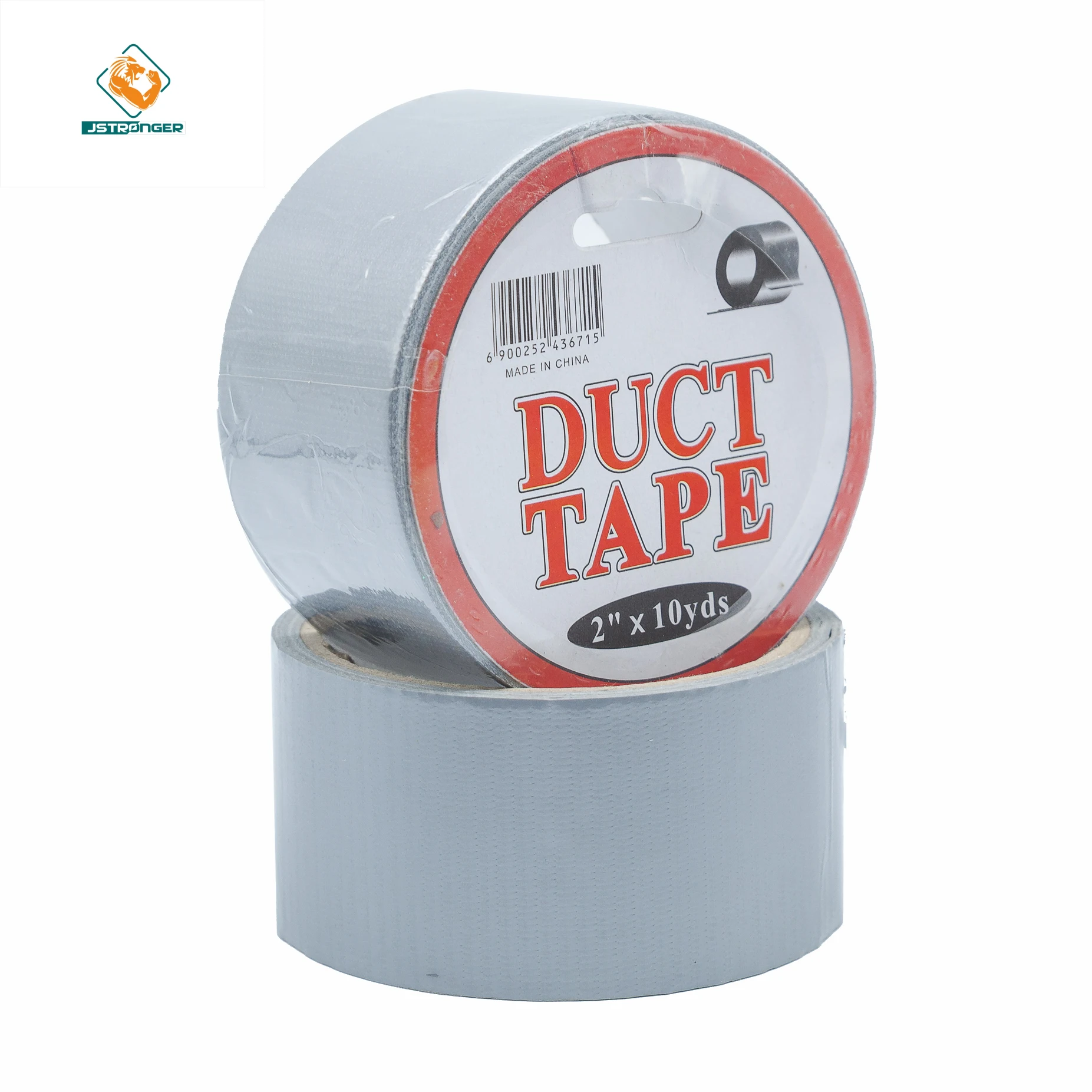 Wholesale high quality rubber adhesive silver duct  cloth tape