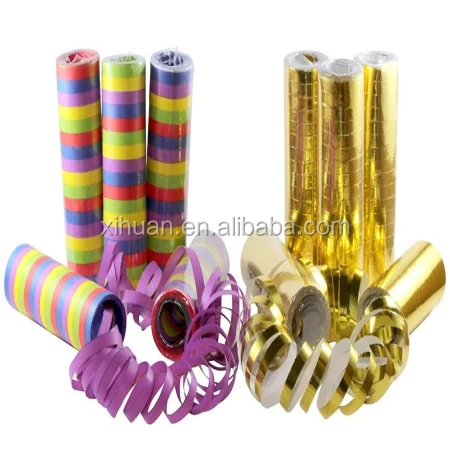 Party confetti streamers PVC Streamers confetti magic streamers