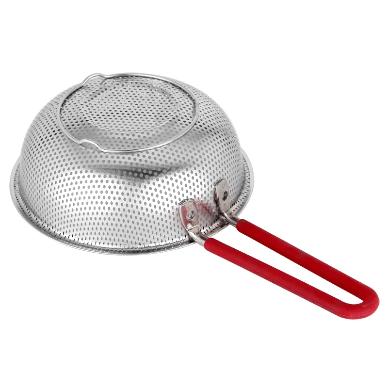 Kitchen Accessories Metal Colander Pasta Colander With Handles Stainless Steel Kitchen Colander