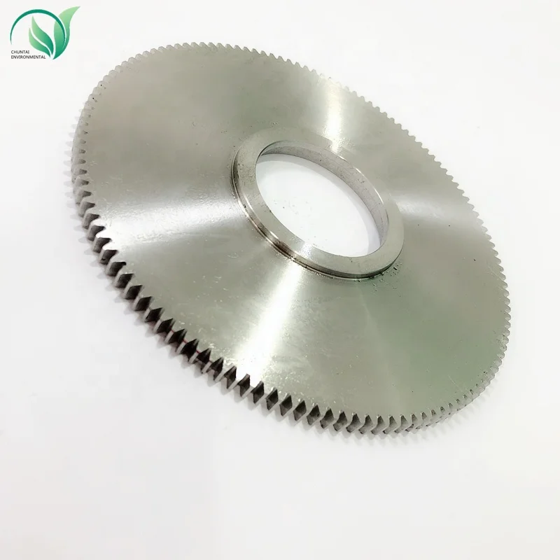 Custom CNC machining Modulus 1 teeth 125 large diameter stainless steel spur gear