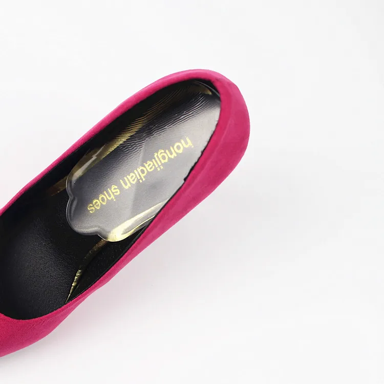 
Hot sell 0/X shape legs correction medical silicone heel pad and gel back cushion pad for shoes 