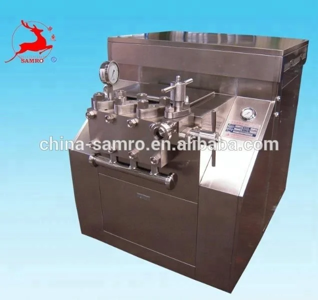 small milk processing plant 1000L/H homogenizer machine