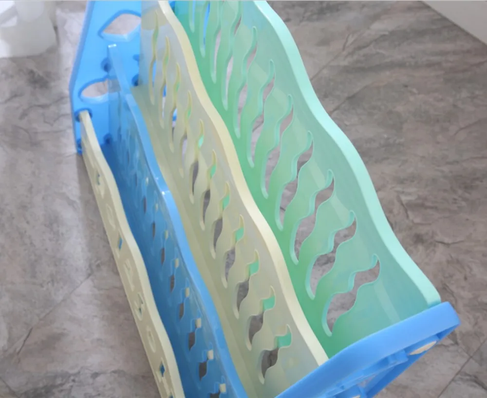 
Top quality factory price 3 layers assembly plastic kids book shelf children plastic bookshelf 