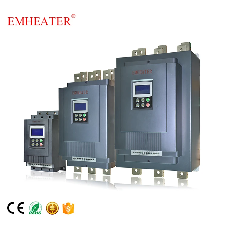 EMHEATER 250kw Three 3 phase 380V 400v 440V Input   Motor Soft Starter for Submersible Pump Compressor