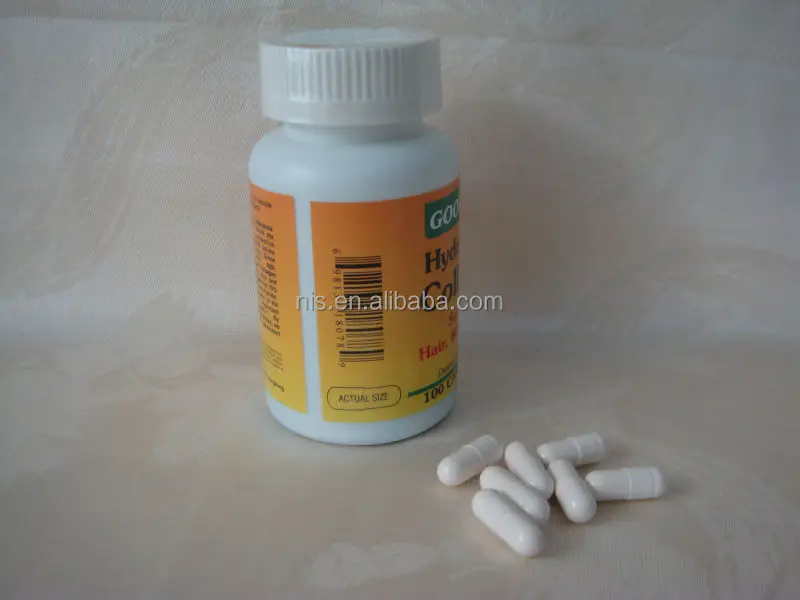 
High Quality Hydrolyzed Collagen Anti-Aging add Hyaluronic Acid capsule health food for skin and beauty 