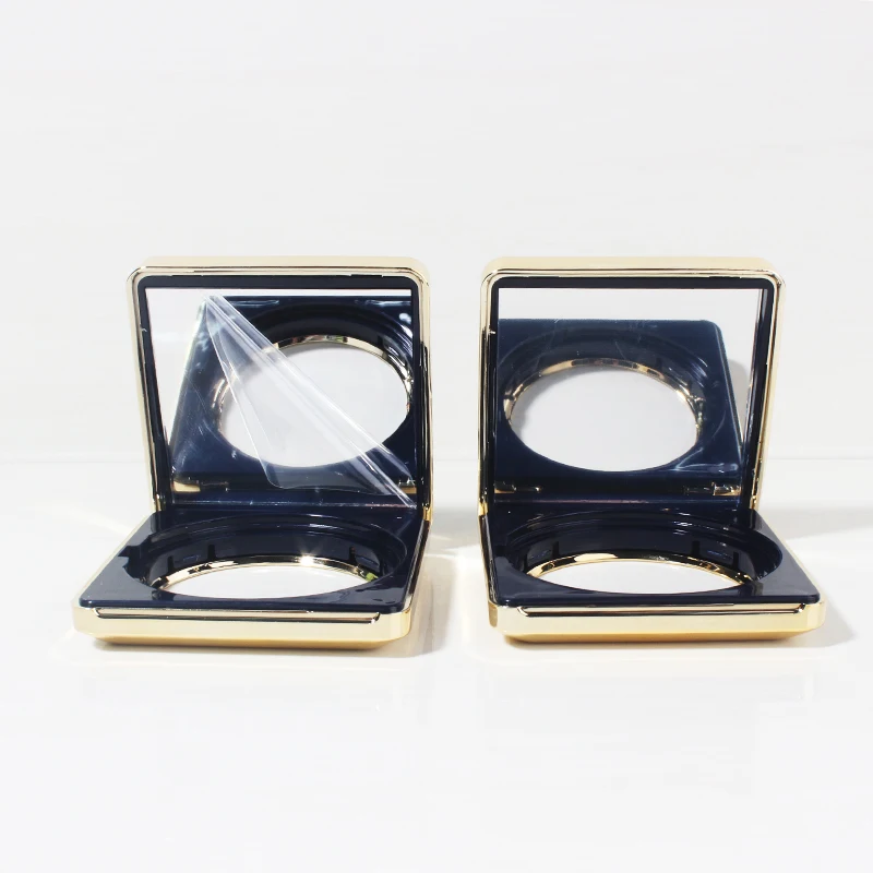 In stock hot sale make-up bb cream air cushion case custom with compact powder eye shadow magnet square box