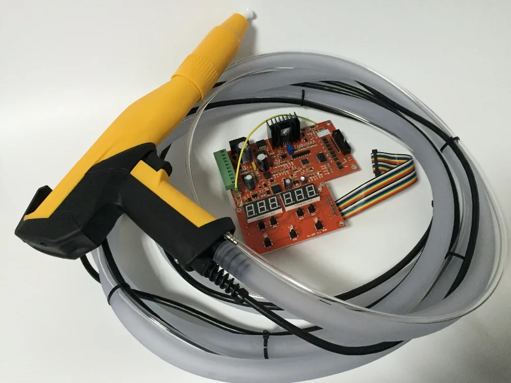 Пистолет-распылитель порошкового покрытия с тремя кодами и печатной платой по хорошей цене