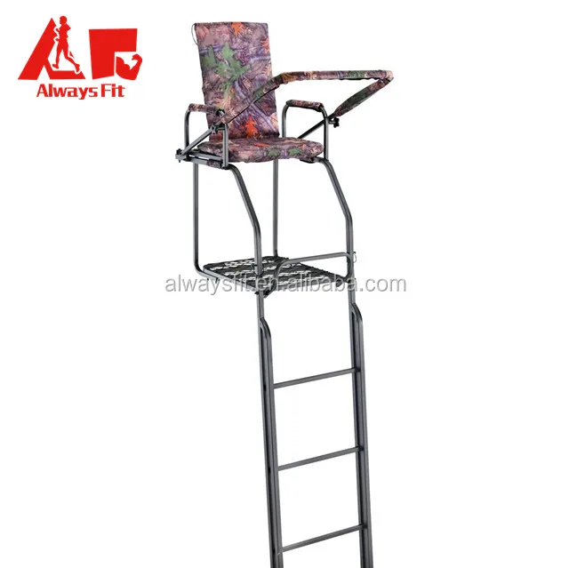 High Quality Aluminum Foldable One Man Tree Stand For Outdoor Hunting