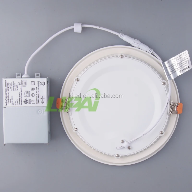 6 Inch ETL & ES 16W 120V 3CCT 3000K 4000K 5000KChangeable& Dimmable WithMemory LED Panel Light