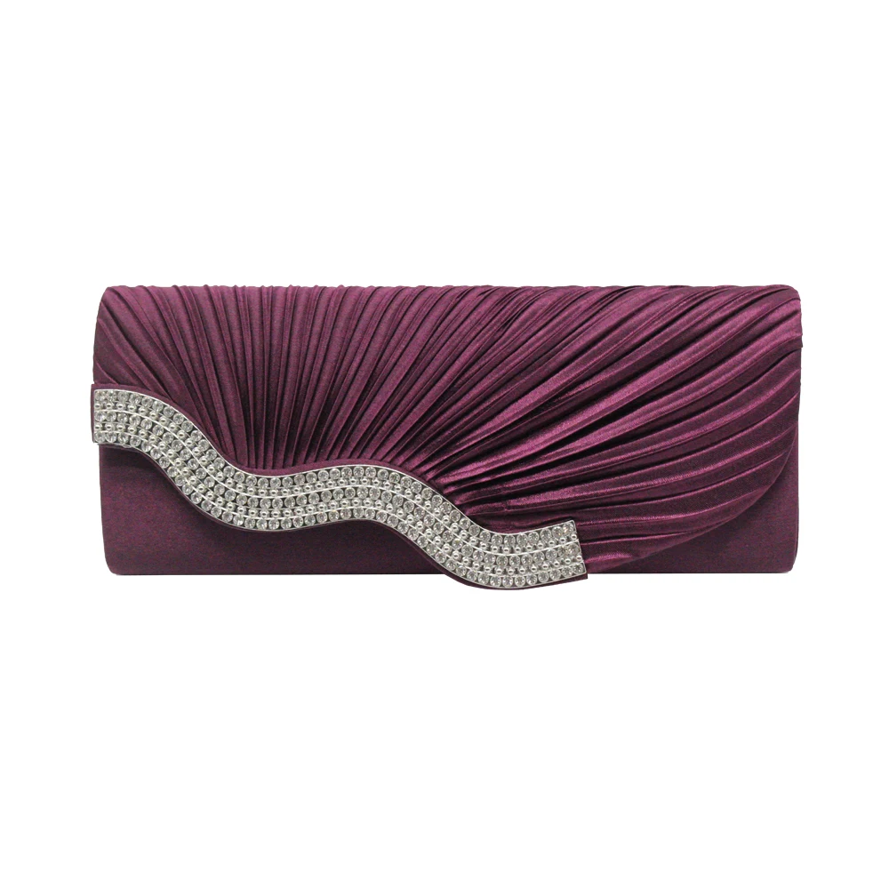Wholesale Elegant Stylish Crystal And Rhinestone Evening Bags Women Evening Clutch Bags