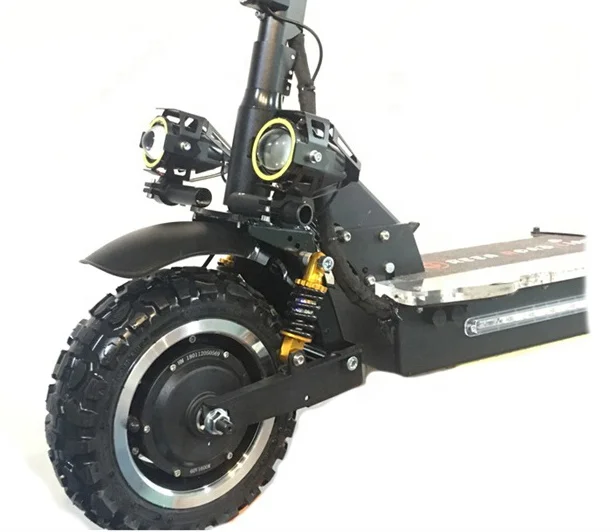 high quality top speed 80km/h electric scooter dual motor 3600W 60V with cross tires