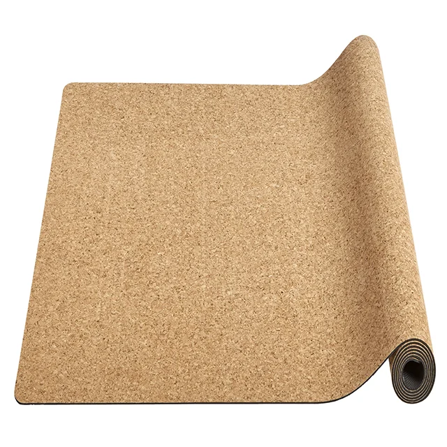 
Wholesale waterproof kids exercises natural rubber custom printed eco cork yoga mats 
