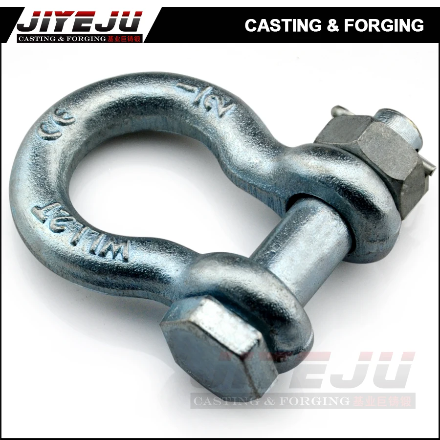 Применяются в качестве элементов оснастки такелажные скобы