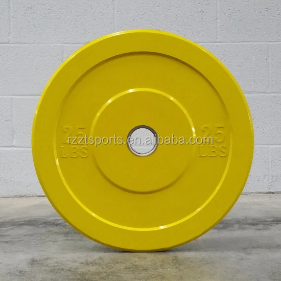 commercial gym barbell bumper weight set with bar