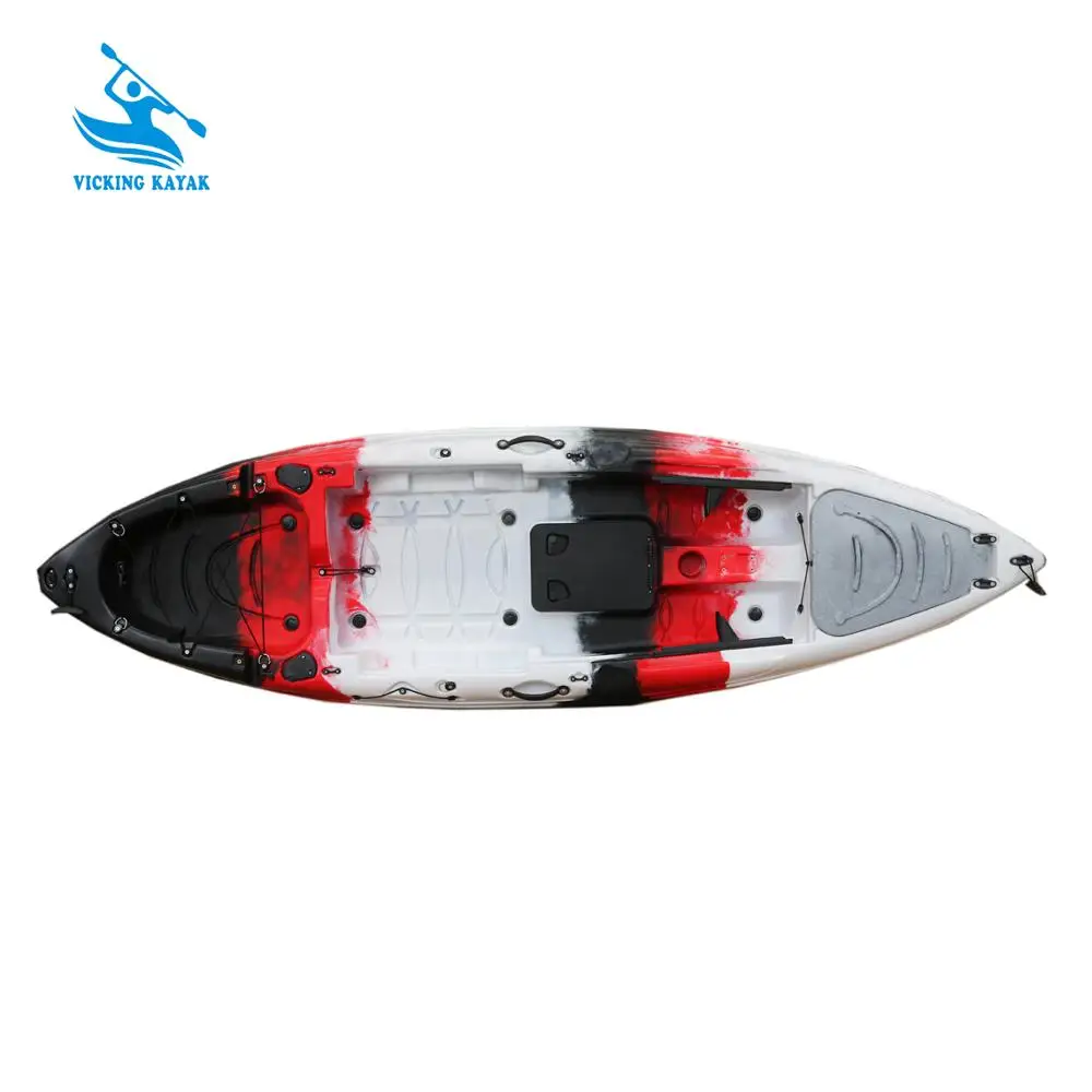 LLDPE or HDPE 1 Person Vicking Kayak Sit On Top Kayak For Fishing With Pedal