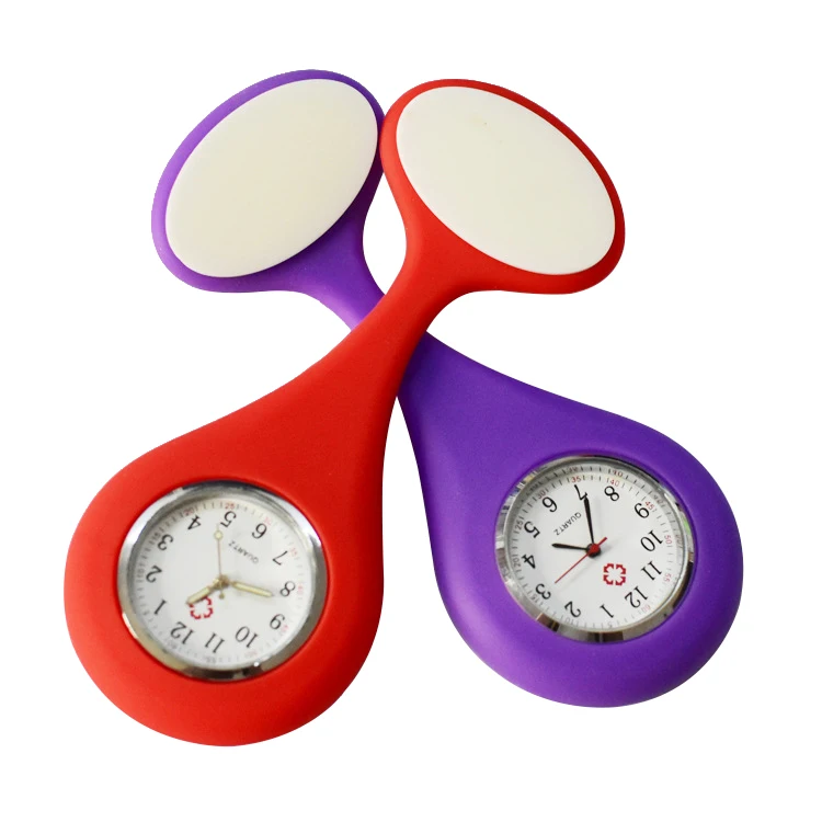 Custom Silicone Quartz Watches Nurse Watches For Women