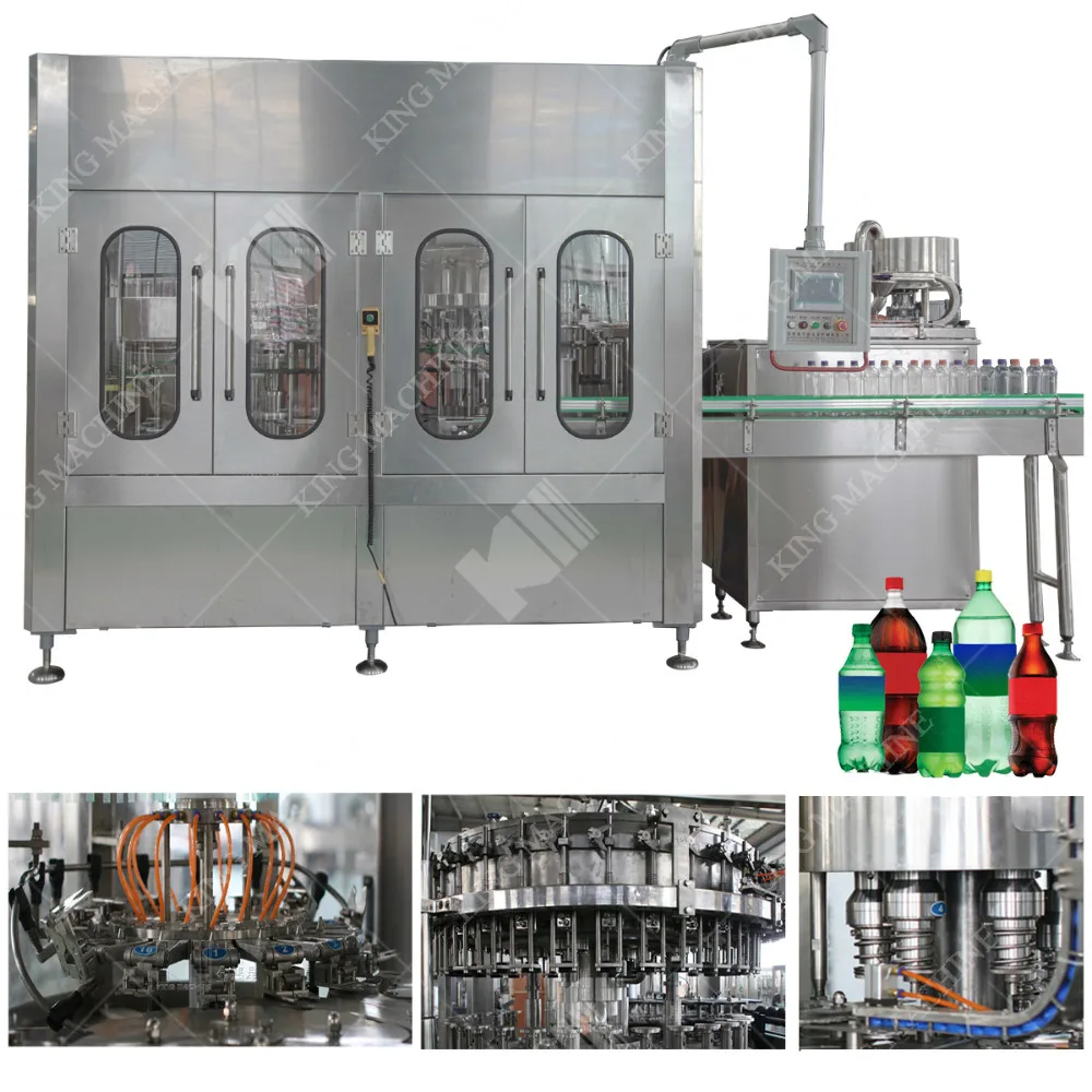 Automatic soda water filling machine