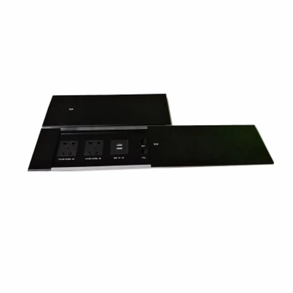 Conference Table Wireless Charger Desk Power Sliding Socket Office Furniture Desk Socket
