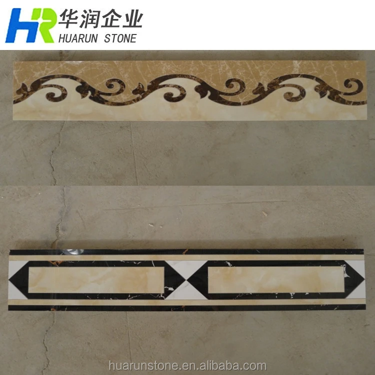Итальянский Мраморный Пол Границы Дизайн, завод Прямые Продажи Мраморный Пол Границы Дизайна В Полированного Мрамора