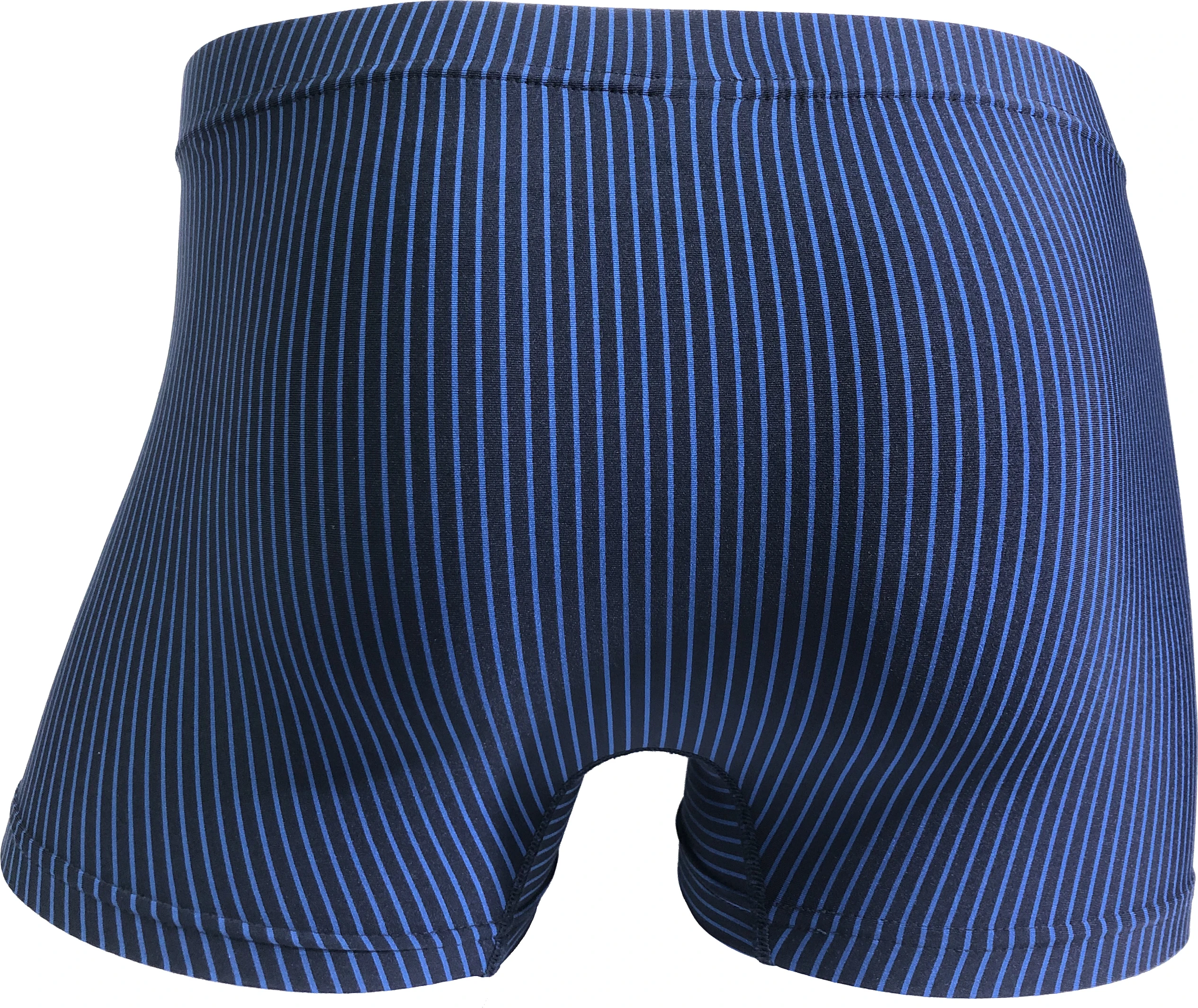 Stripe polyamide elastane seamless elastic microfiber cotton underwear breathable