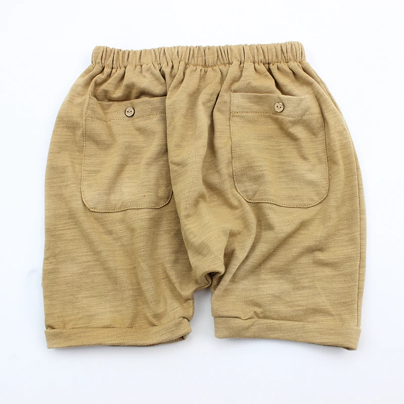 2023 hot sale  Bamboo Cotton Handmade Unisex Toddler Kids Clothing Baggy Design girl shorts