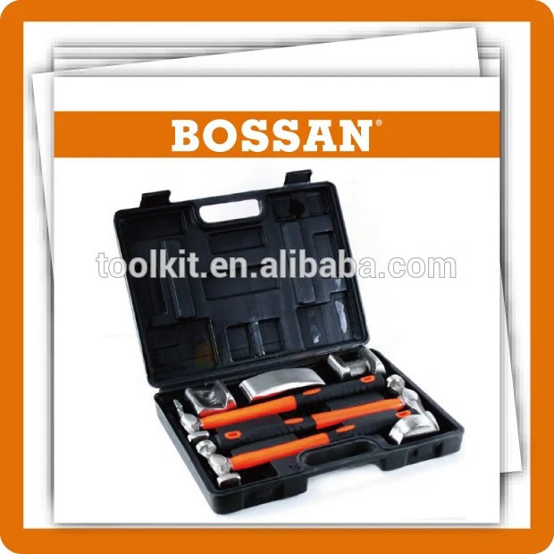 7PCS high quality FENDER KIT HAMMER DOLLY AUTO BODY REPAIR TOOLS SET