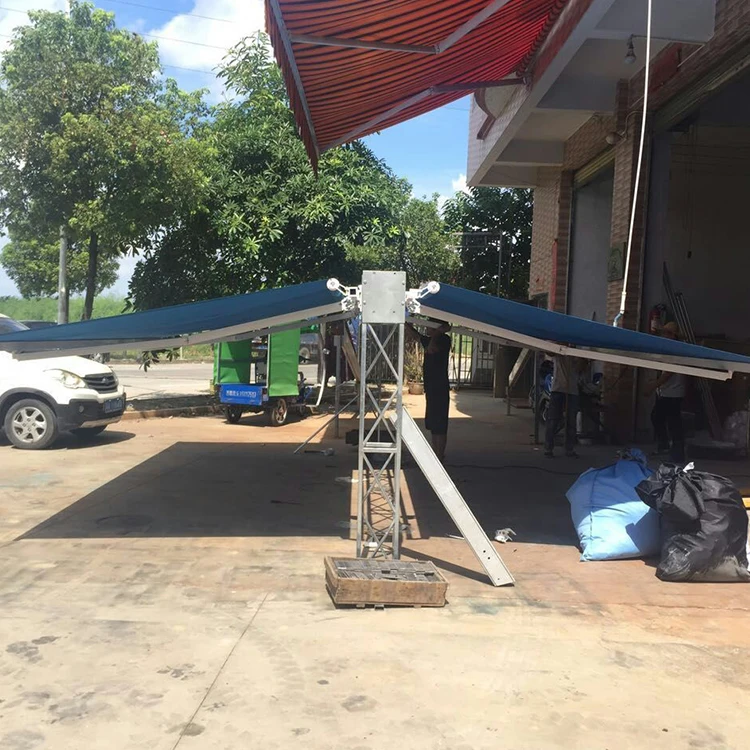 
New product Hot sale customized size waterproof retractable awning with low price 