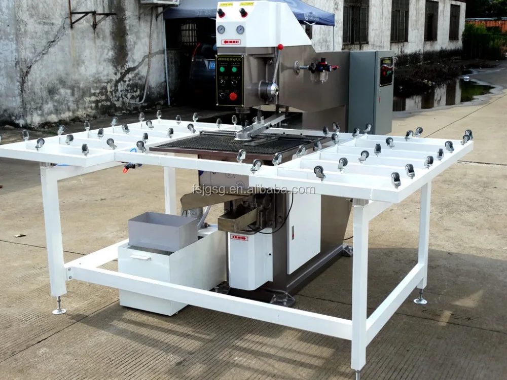 Horizontal direction glass drilling machine glass drilling machine glass machine