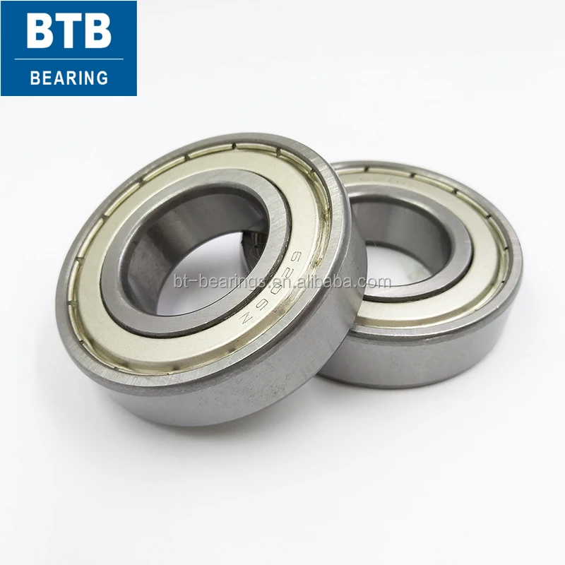 P6 (ABEC-3) deep groove ball bearing 6206 ZZ with dimension 30x62x16 mm