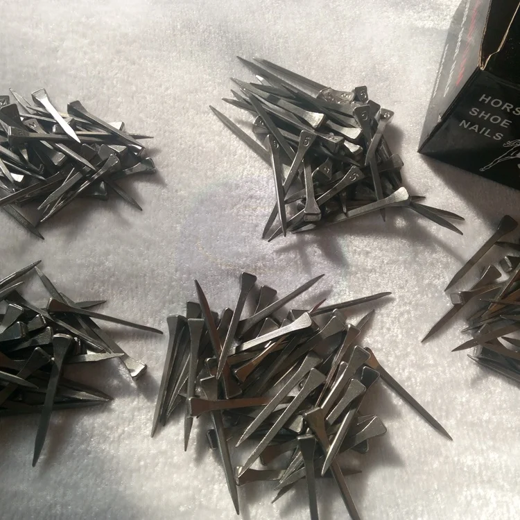 China factory direct supply farrier steel horse shoe nails for sale