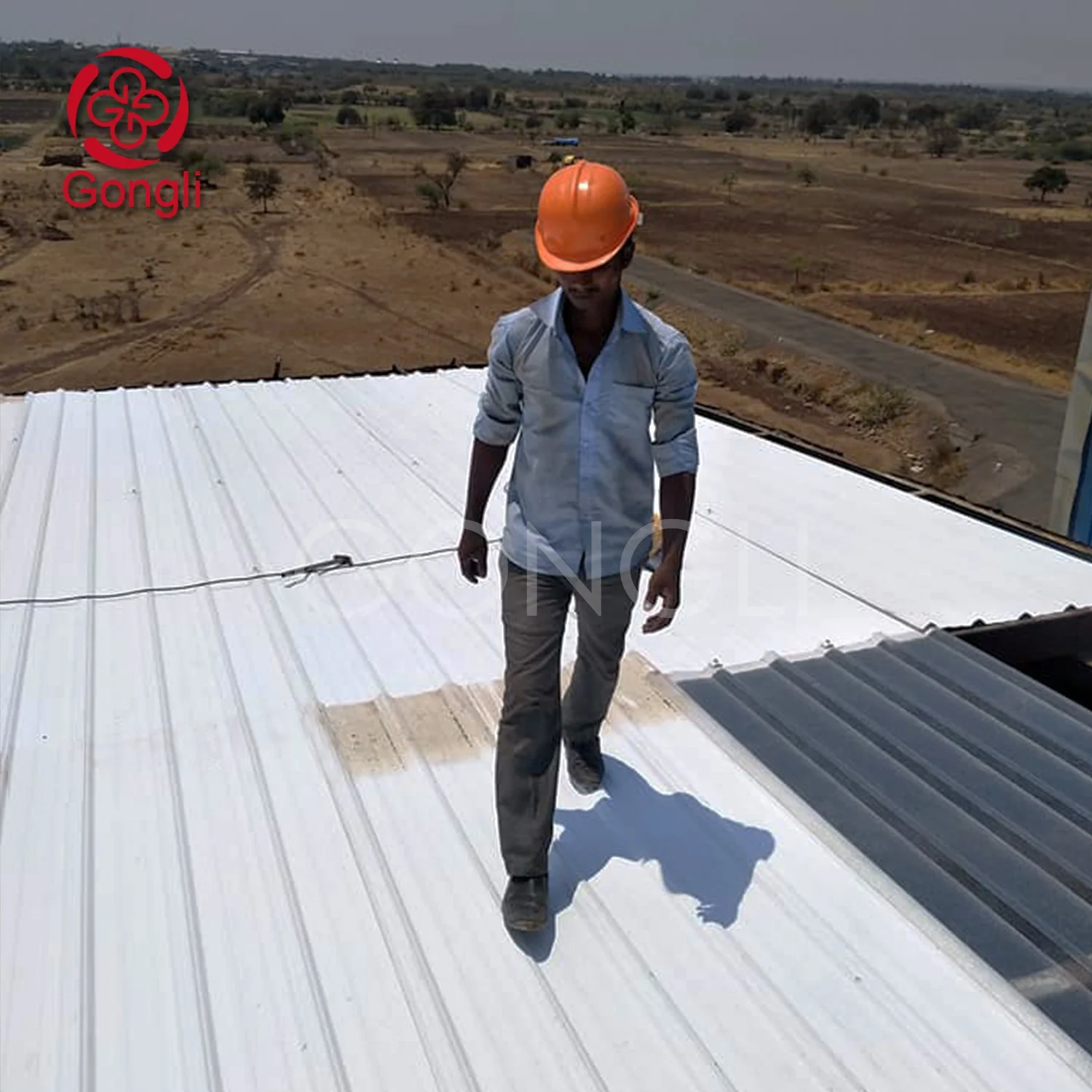 Теплоизоляция Антикоррозийная пластиковая крышка крыши