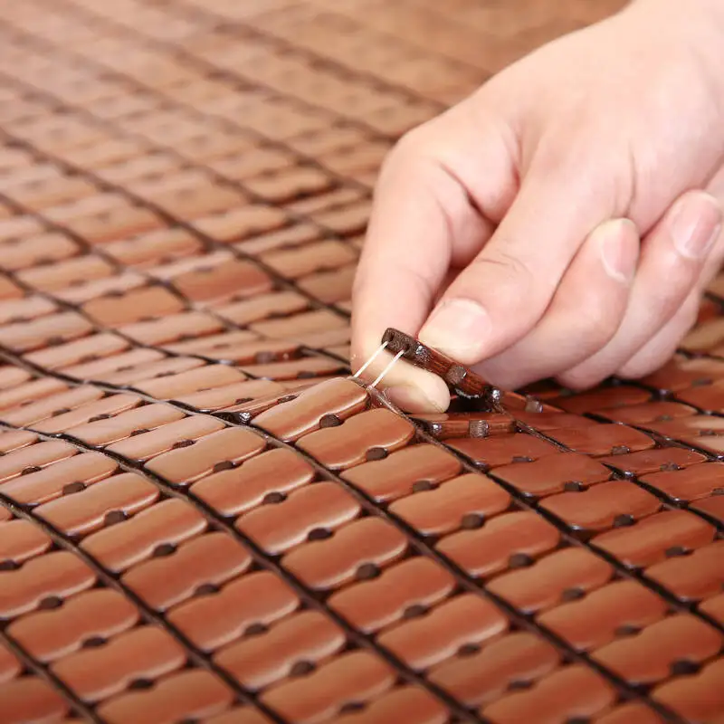 Китайский Бамбуковый Коврик для сна для кровати по лучшей цене