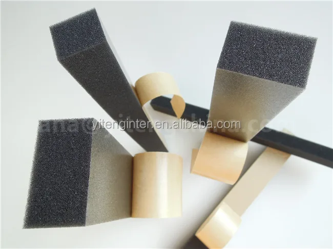 High Density Polyurethane Foam Strip with Different Adhesive Tapes