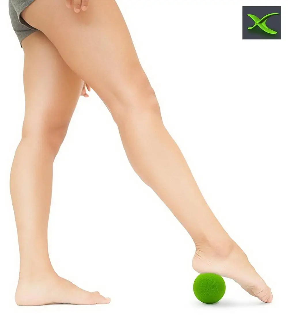 
Odorless no smell vulcanized rubber inject molded hard solid round high bouncing massage ball Lacrosse ball Pet dog toy ball 