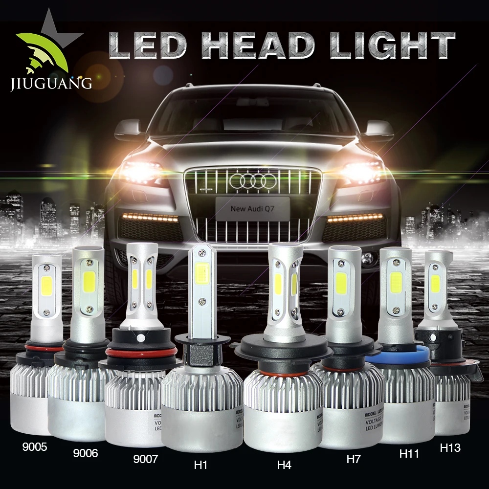 12V 24V H7 H11 LED Headlight Conversion Kit, Super Bright Car LED Headlight Bulbs h4