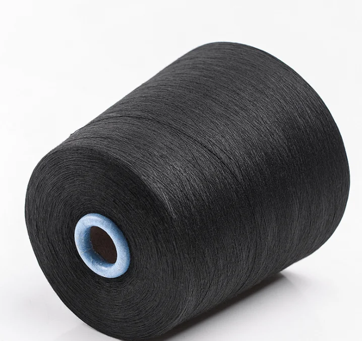 100% spun polyester yarn manufacturer in china polyester spun yarn