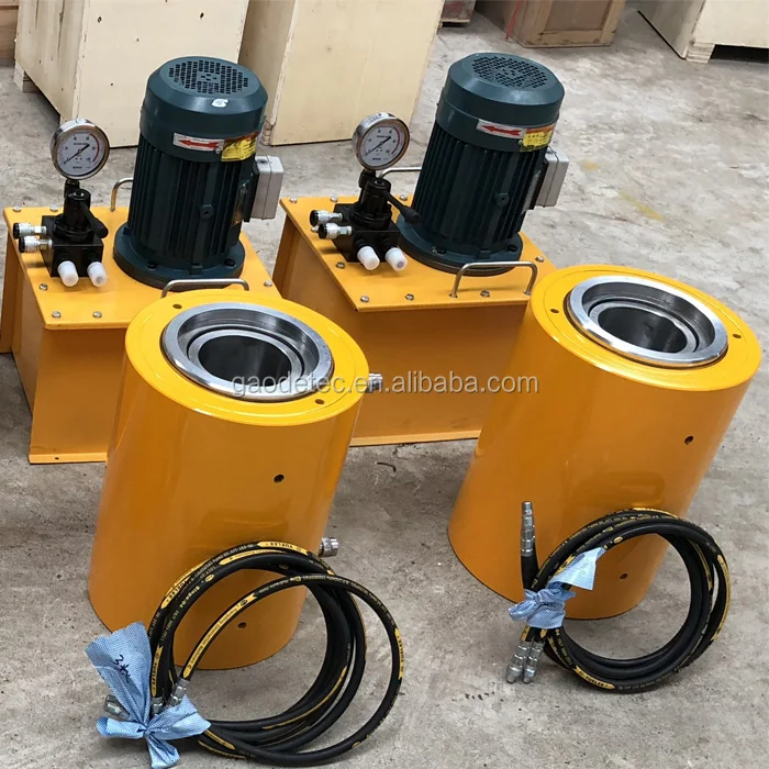 YDC prestressing center hole 300 ton hydraulic pressure jack
