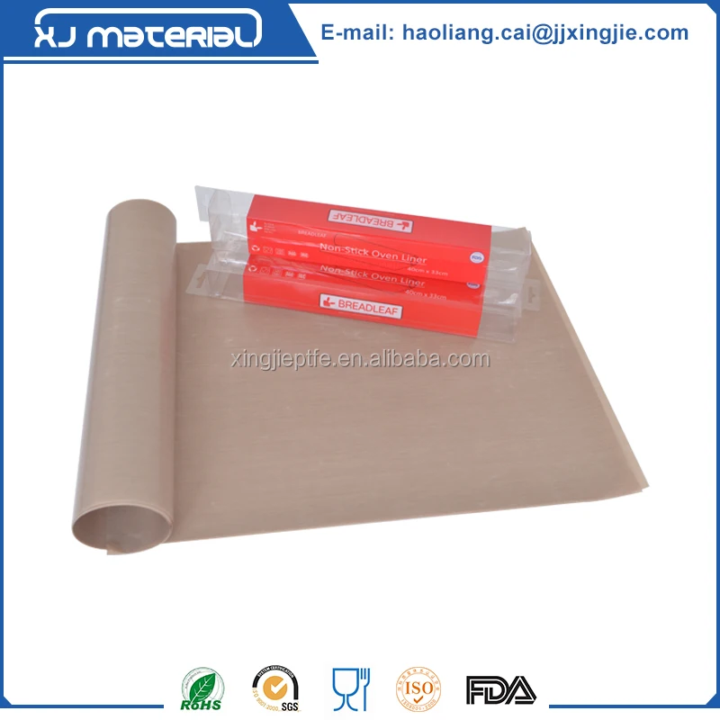 Предложение тефлон стекловолокна антипригарной выпечки лайнер / печь линия