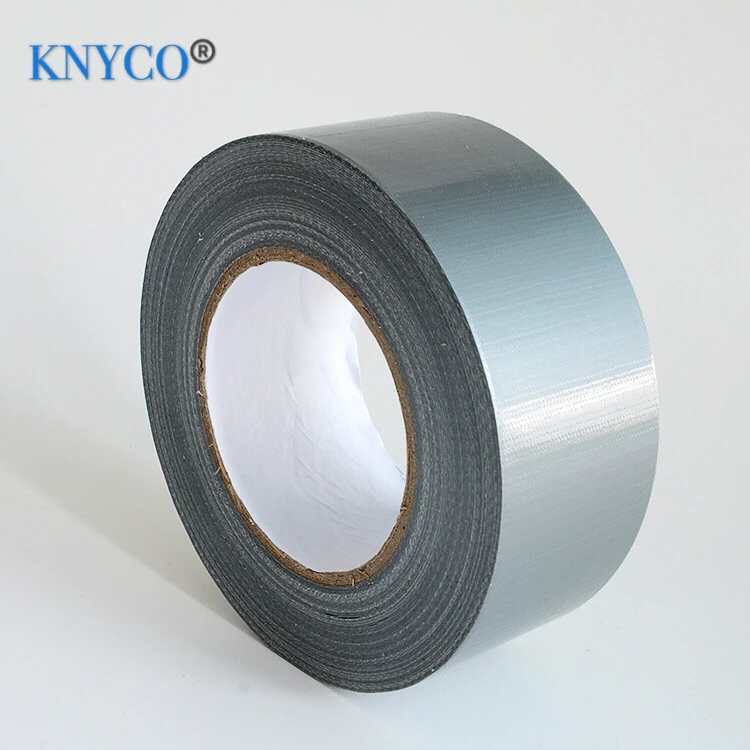 New material heavy duty silver cloth duck tape for pipe wrapping and waterproof