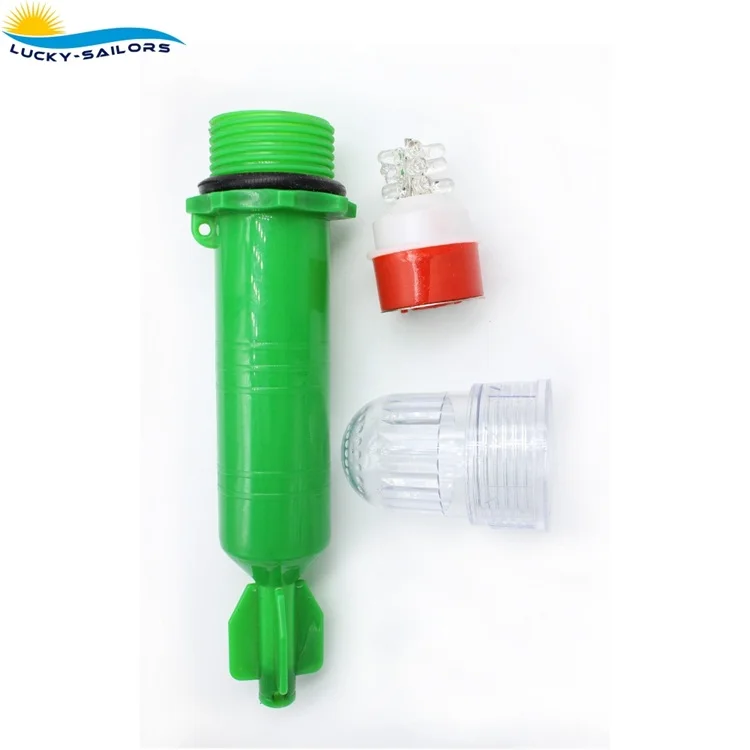 1.5V & 3V LED Night Fishnet light,automatic flashing Float Light Fishing net Light LED Single or double Flash Two D Battery