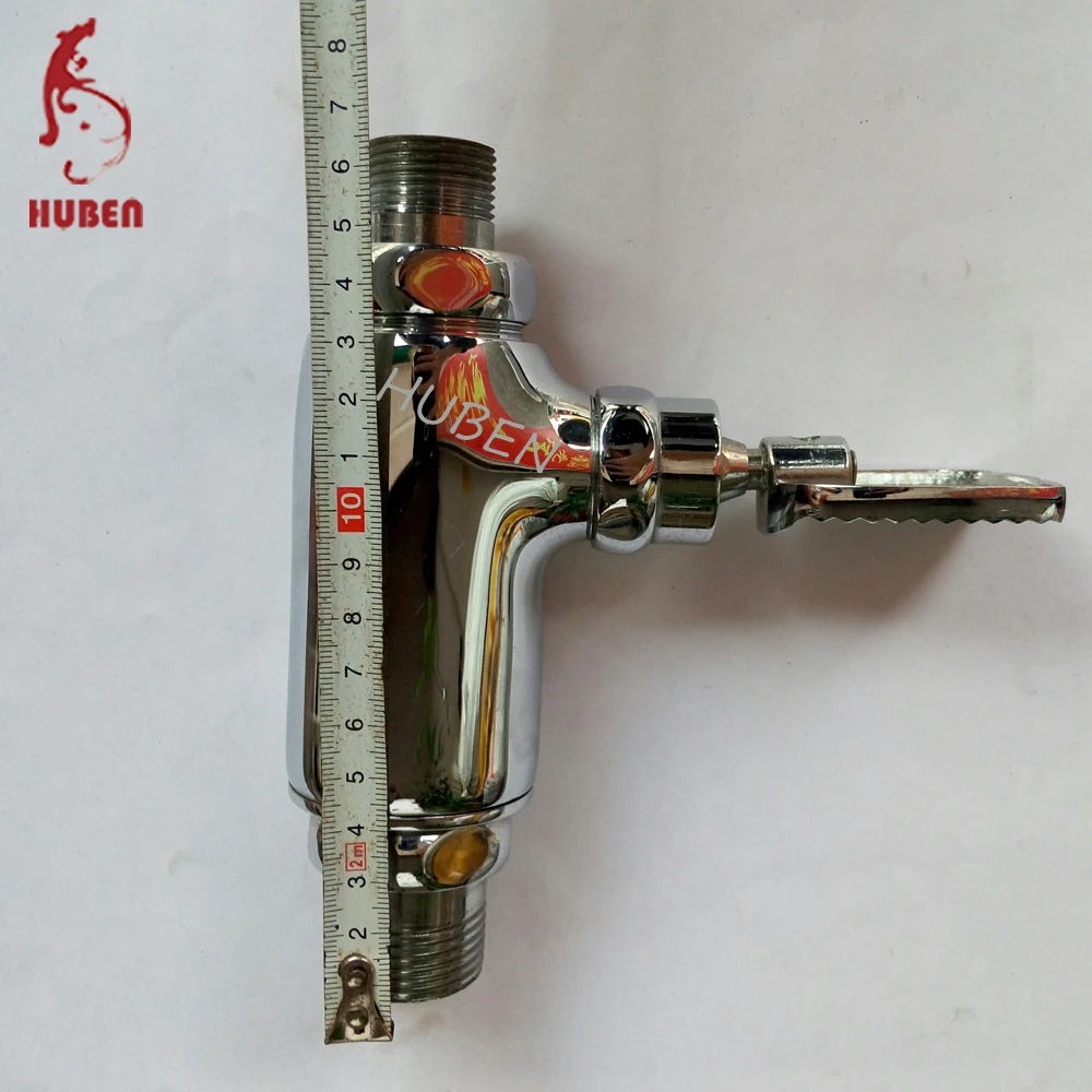 
Hot selling WC toilet stepping flush valve 
