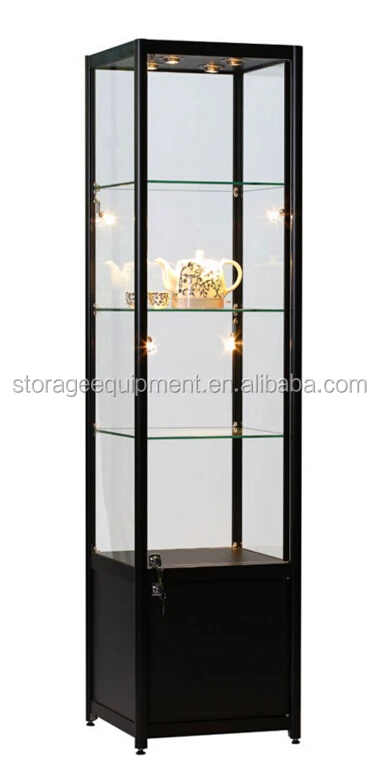 Luxury store used glass showcases for promotion gift