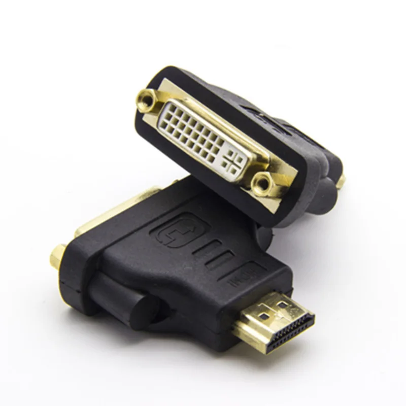 Factory Price DVI TO HDMI A Male to DVI 24+5 Female Adapter  HDMI to DVI Converter