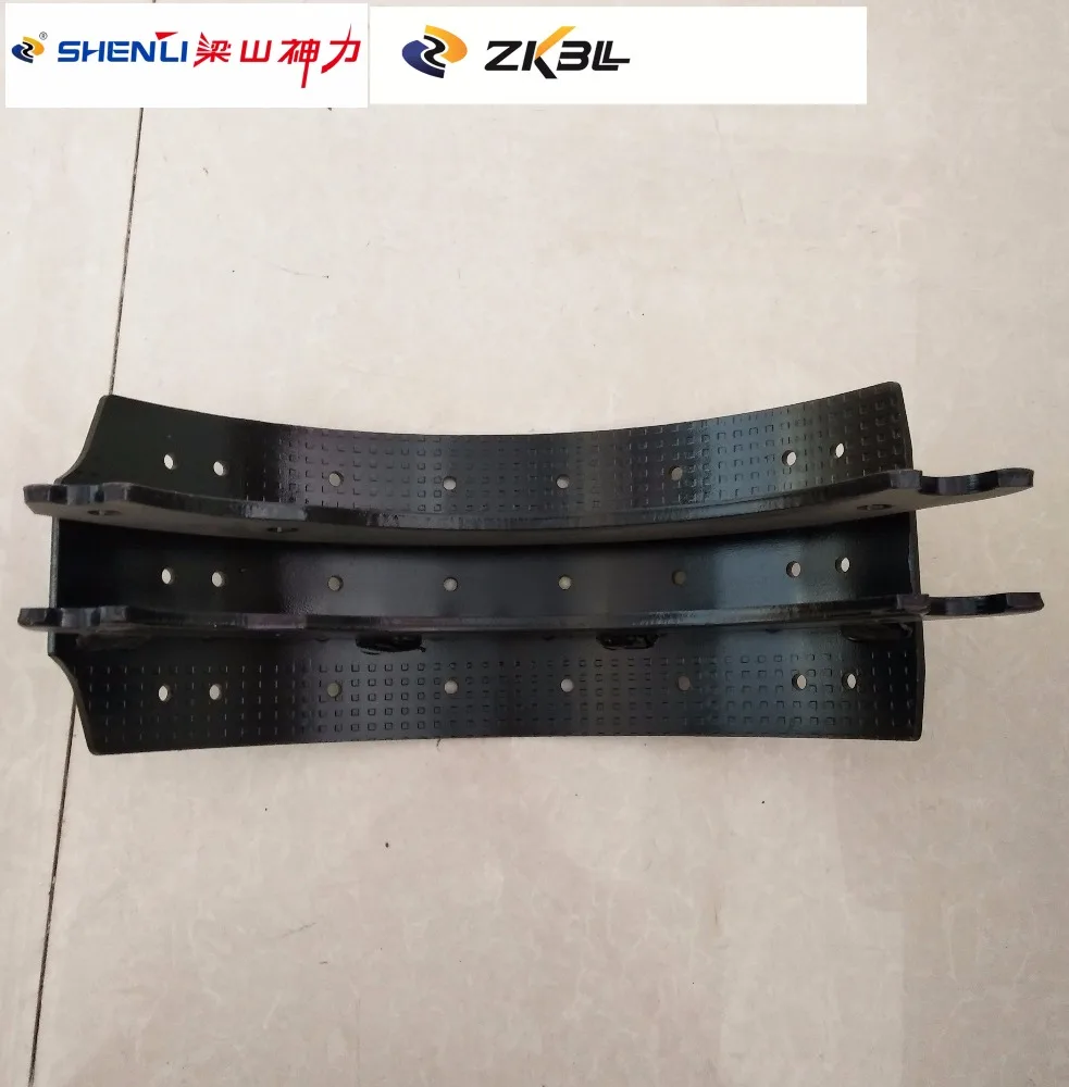 
china trailer truck parts riveted brake shoe 4514 