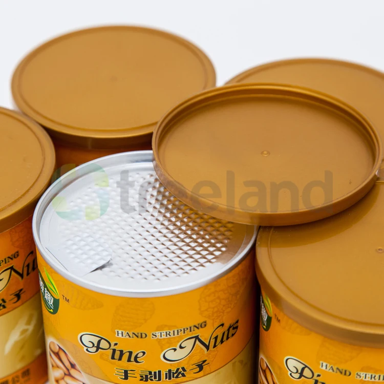recycled cardboard powder container Composite Can for Oatmeal