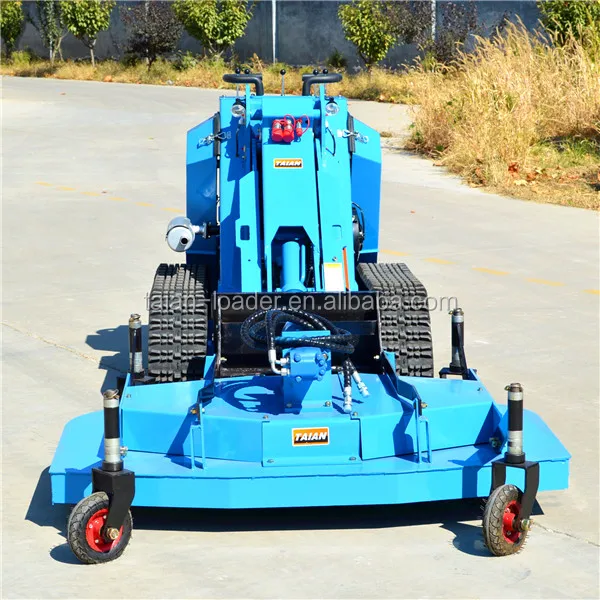Small Garden Lawn Tractor Track Loader Moving Machine Mowers Attachments