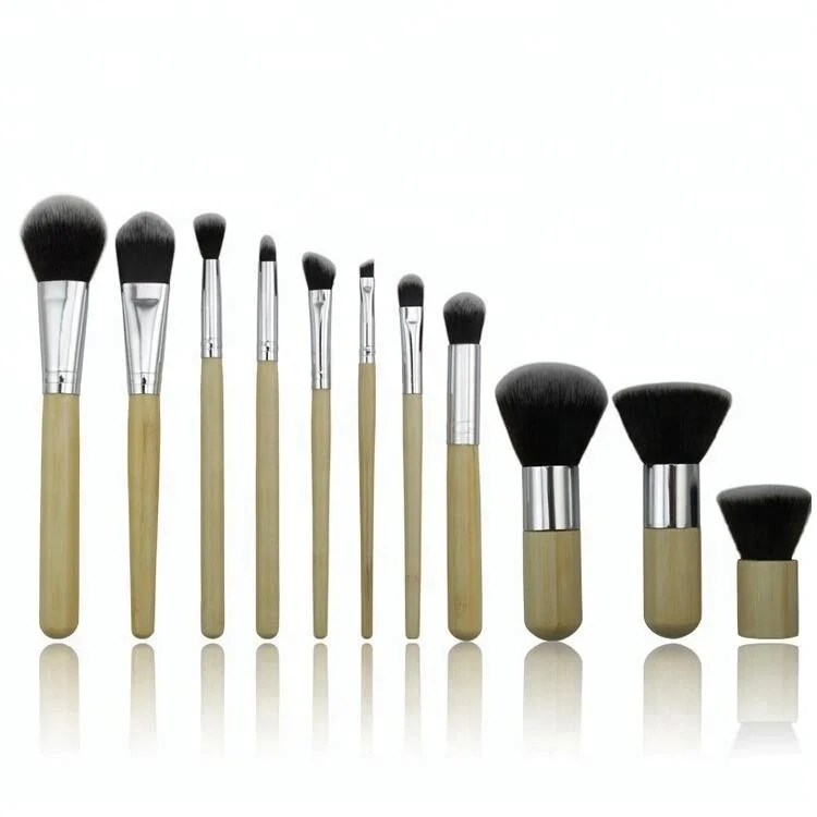 Высокое качество Профессиональный частный ярлык 11 шт бамбуковые кисти для