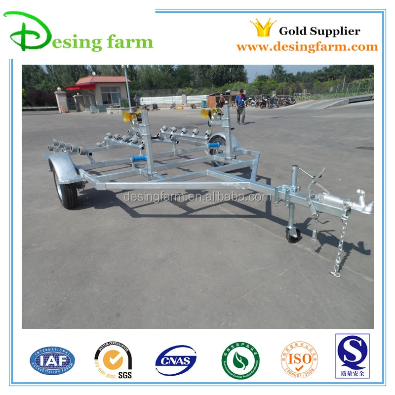 Galvanized rc trucks boat yacht ski jet trailer
