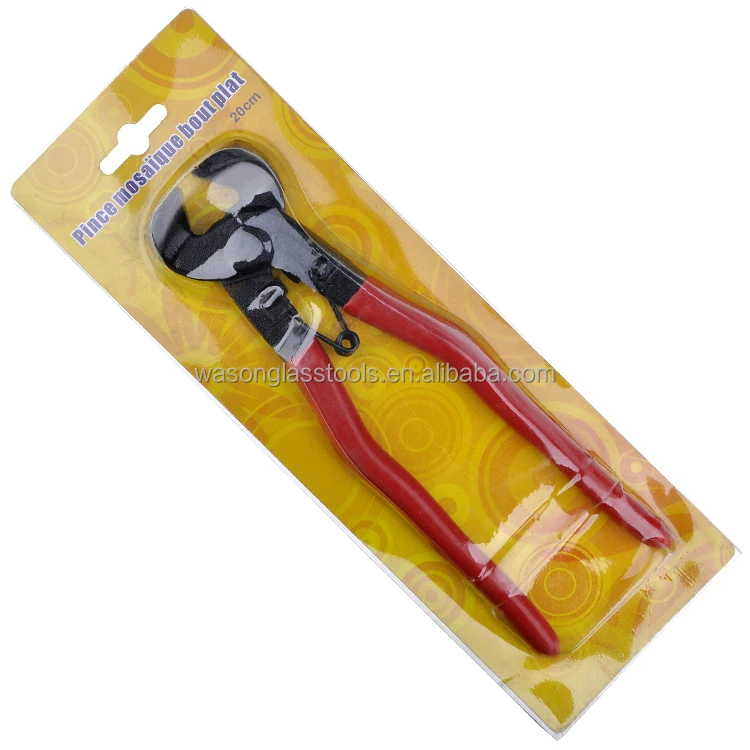 8inch Flat End Type Tile Cutting Pliers (Nipper) for Cutting Glass Edge